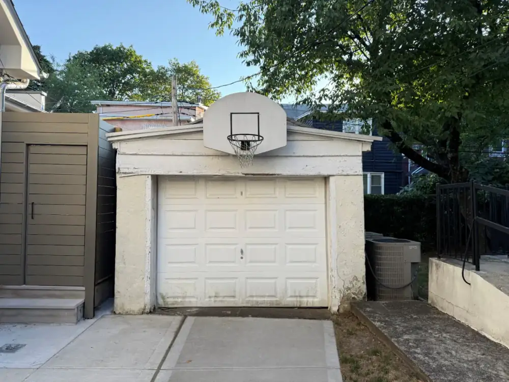 Brooklyn garage basketball hoop - where it all started