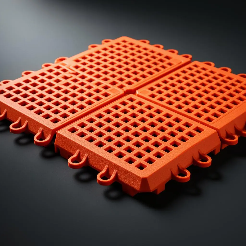 GTC All-Court Classic surface texture and locking detail